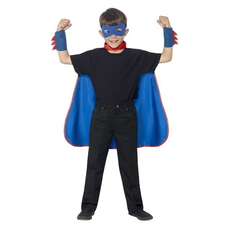 Costumes Australia Super Hero Kit Kids Blue_2