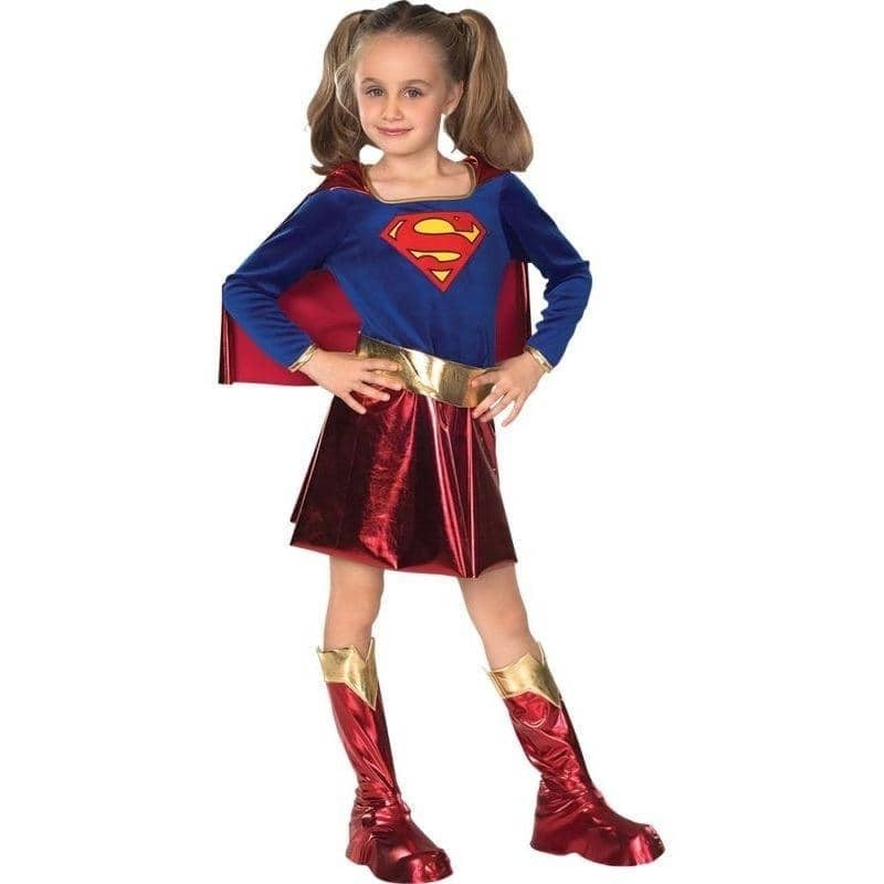 Costumes Australia Supergirl Costume DC Super Heroes Childs_1