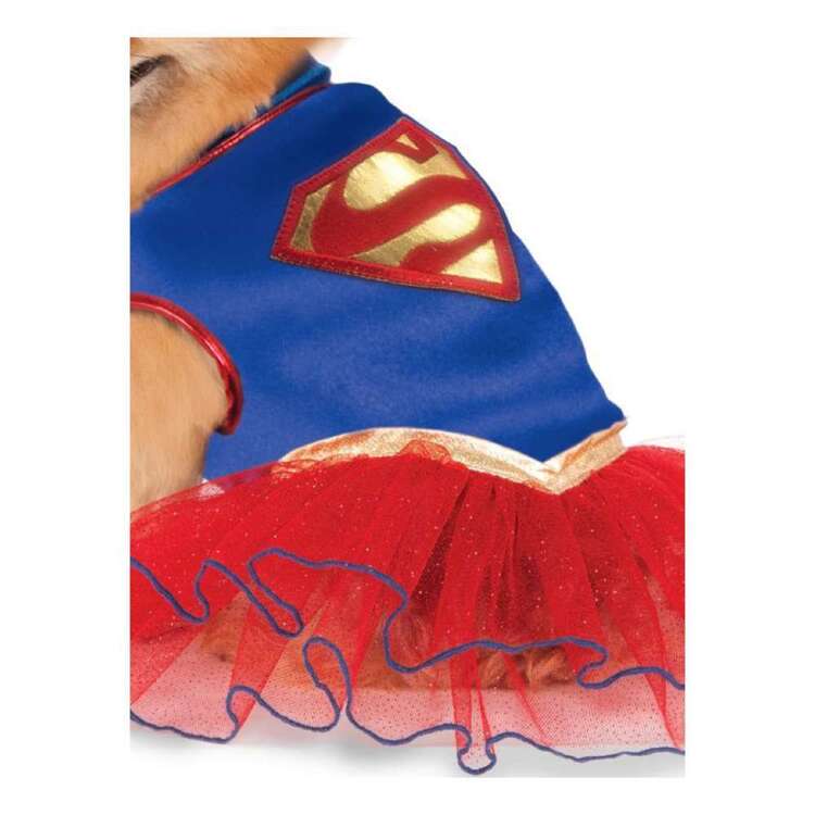 Costumes Australia Supergirl Tutu Dress Pet Dog Costume_2