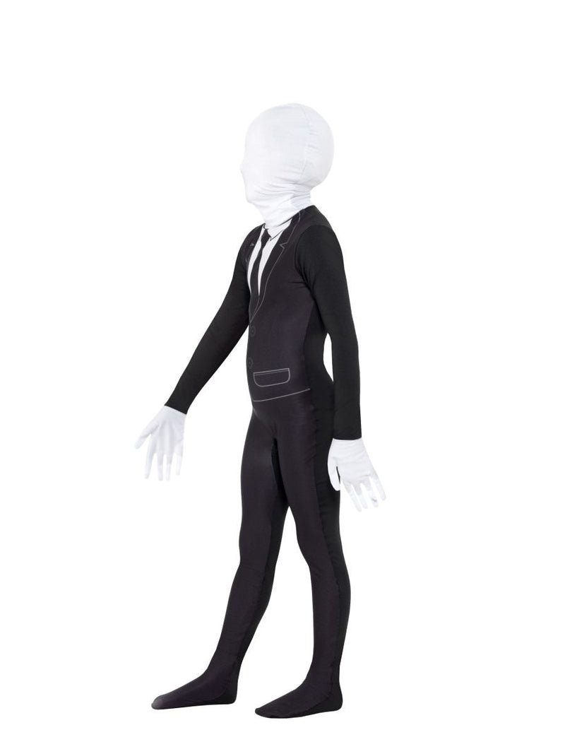 Costumes Australia Supernatural Boy Costume Kids Slenderman Bodysuit Black_3