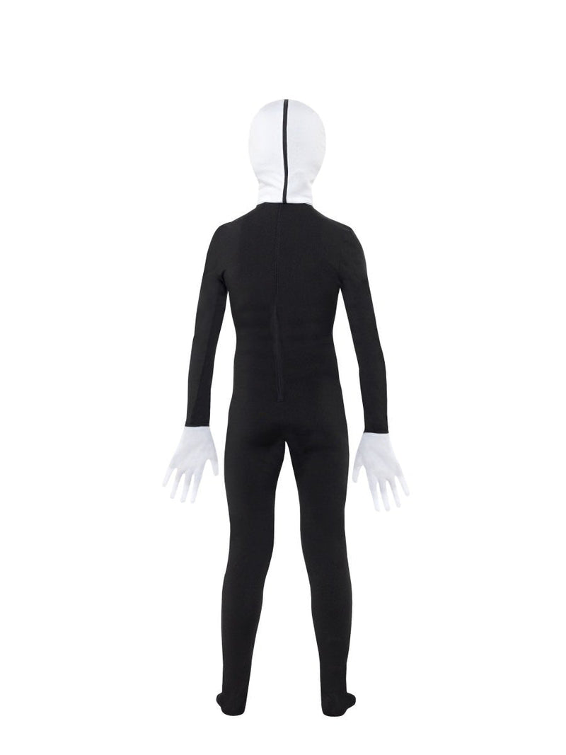 Costumes Australia Supernatural Boy Costume Kids Slenderman Bodysuit Black_4