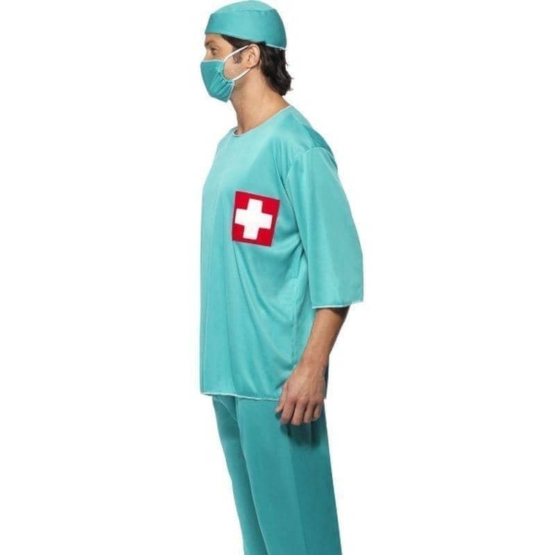 Costumes Australia Surgeon Costume Adult Green_3