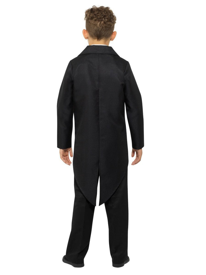 Costumes Australia Tailcoat Kids Black Costume_3