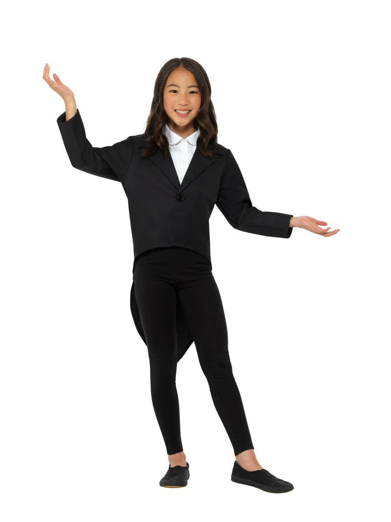 Costumes Australia Tailcoat Kids Black Costume_4