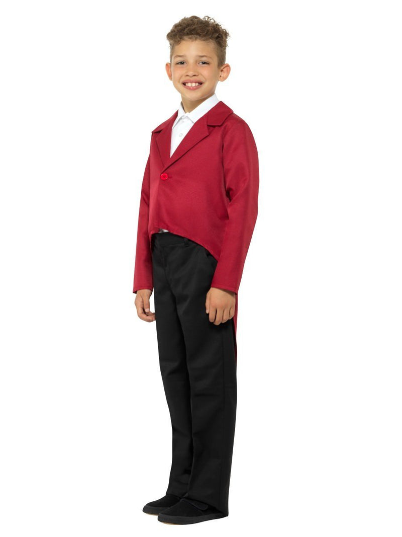 Costumes Australia Tailcoat Kids Red Costume_2