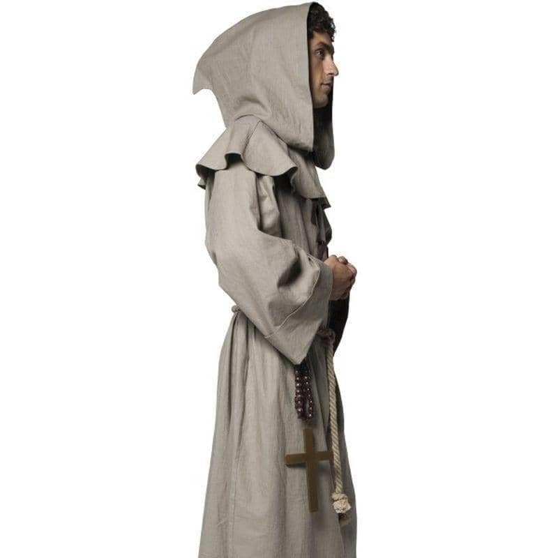 Costumes Australia Tales Of Old England Friar Tuck Adult Grey Costume_3