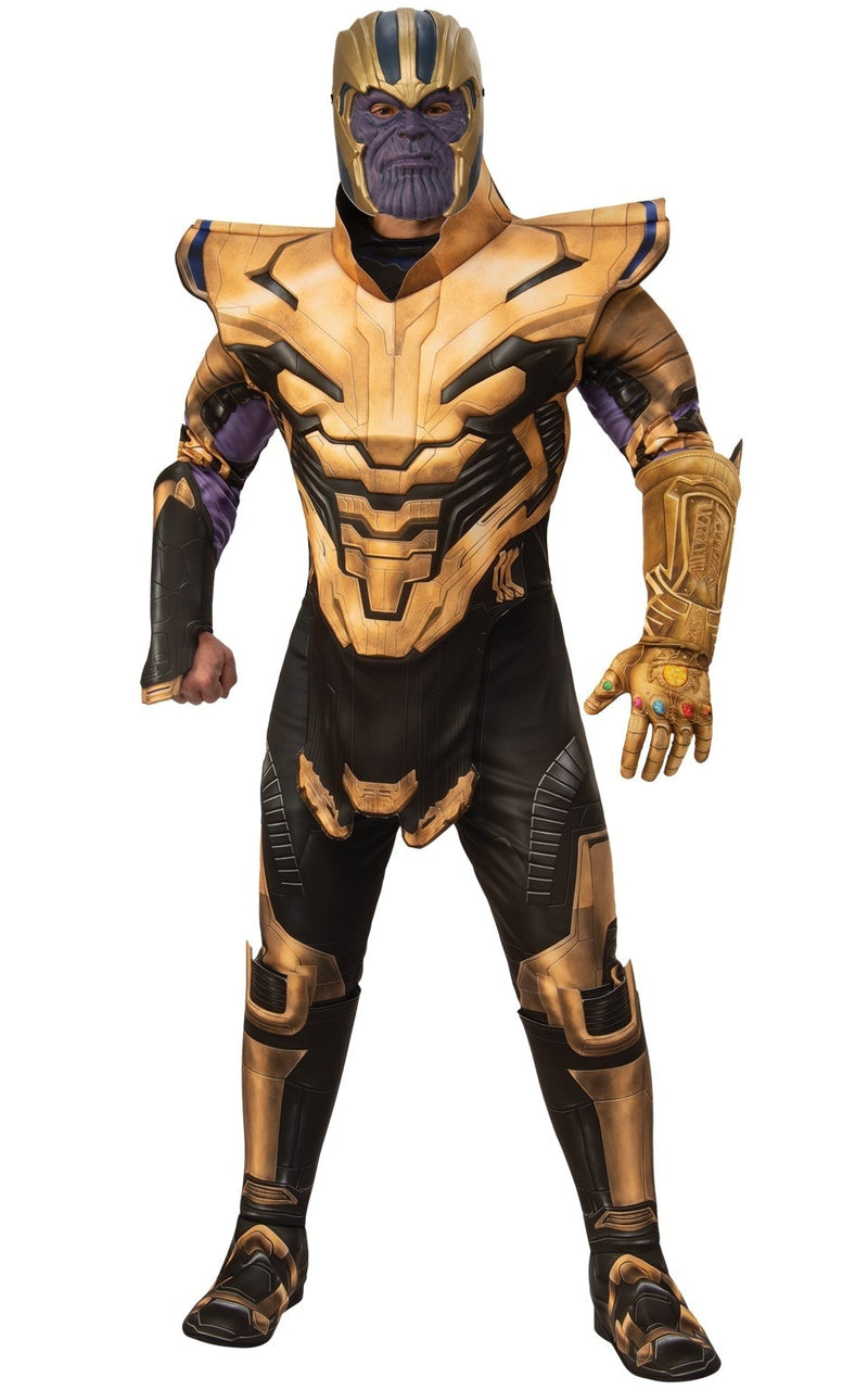 Costumes Australia Thanos Costume Endgame Deluxe Mens Muscle Gold Armour_1