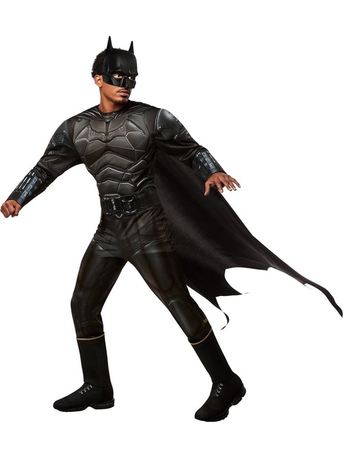 Costumes Australia The Batman Costume Mens Printed Muscle Batsuit DC Comics_1