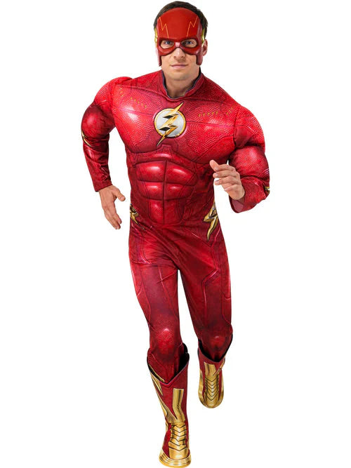 Costumes Australia The Flash Adult Deluxe Costume Movie_2