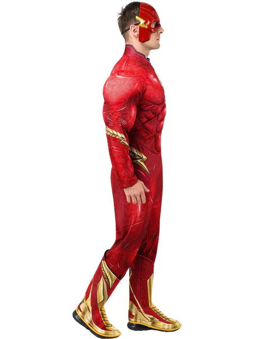 Costumes Australia The Flash Adult Deluxe Costume Movie_3