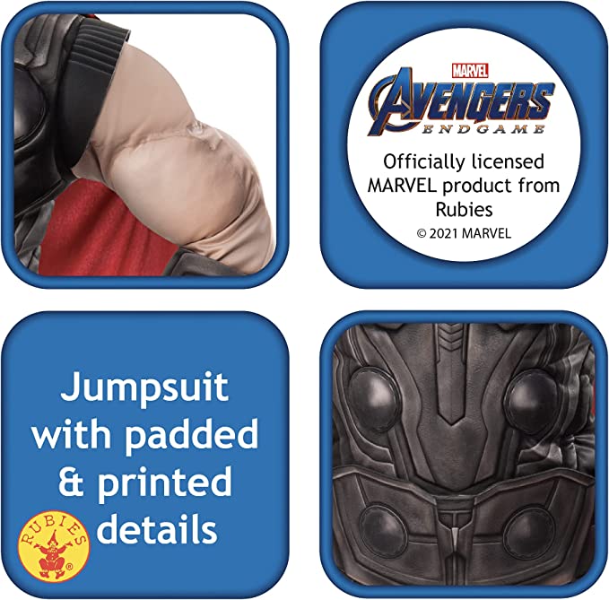 Costumes Australia Thor Child Costume Muscle Suit Avengers Endgame_3