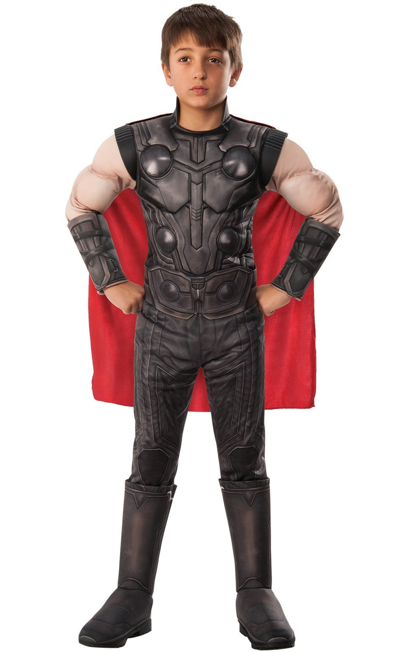 Costumes Australia Thor Child Costume Muscle Suit Avengers Endgame_1