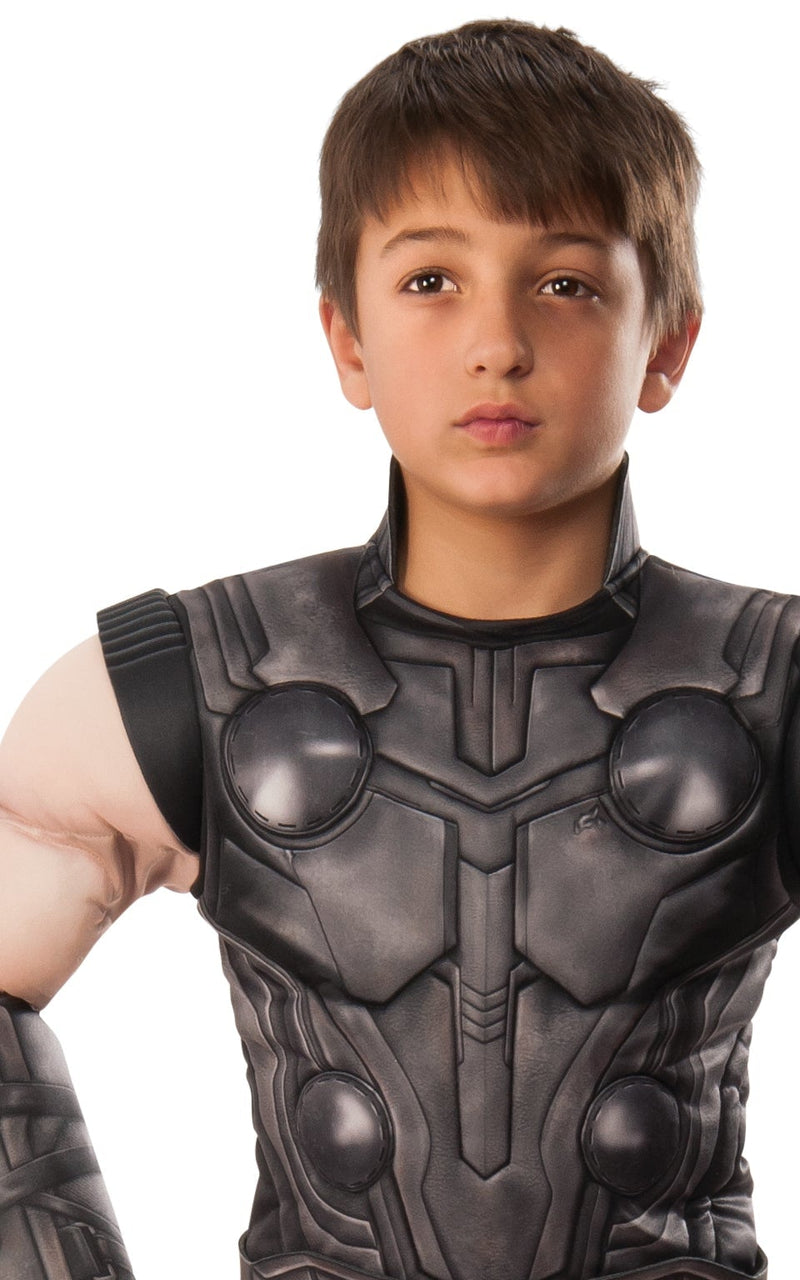 Costumes Australia Thor Costume Infinity War Boys Muscle Padded Superhero_2