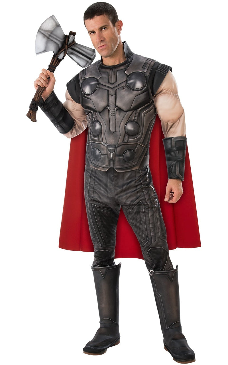 Costumes Australia Thor Muscle Costume Mens Deluxe Avengers Endgame Hero_1