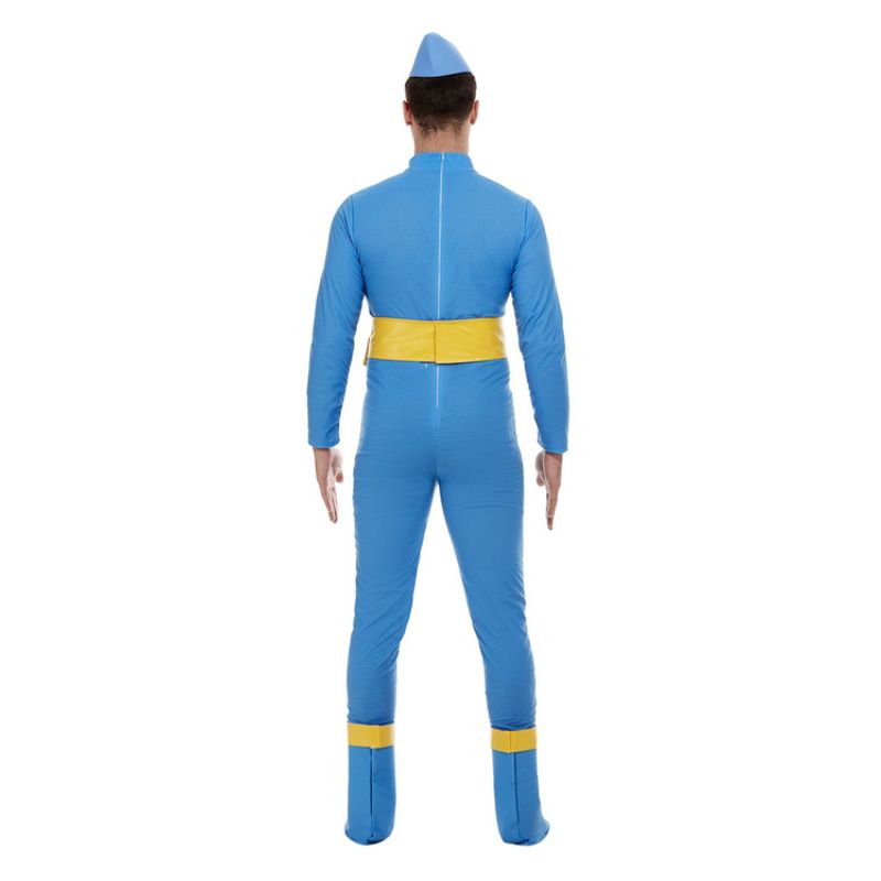 Costumes Australia Thunderbirds Scott & Virgil Deluxe Costume Blue Adult_2