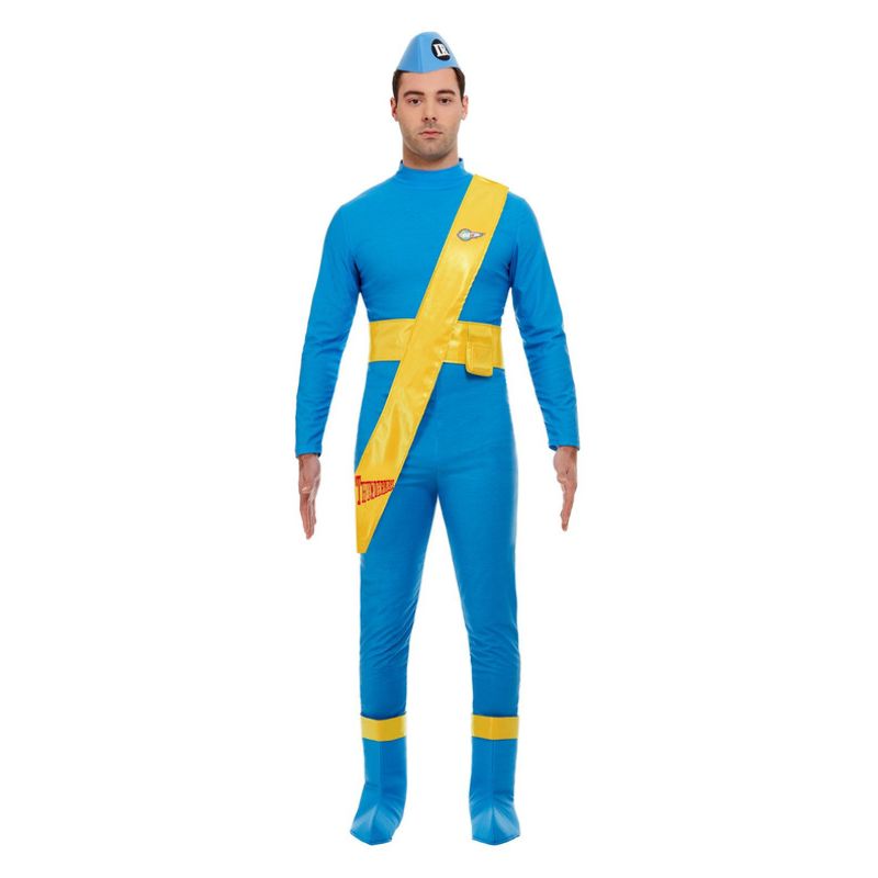 Costumes Australia Thunderbirds Scott & Virgil Deluxe Costume Blue Adult_1