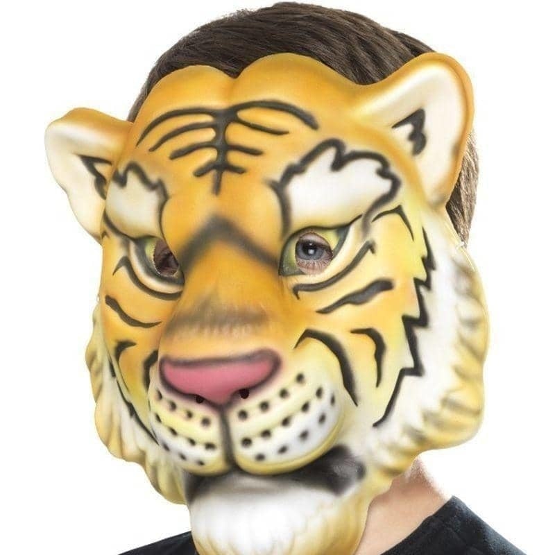 Costumes Australia Tiger Mask Kids Yellow with Black_1