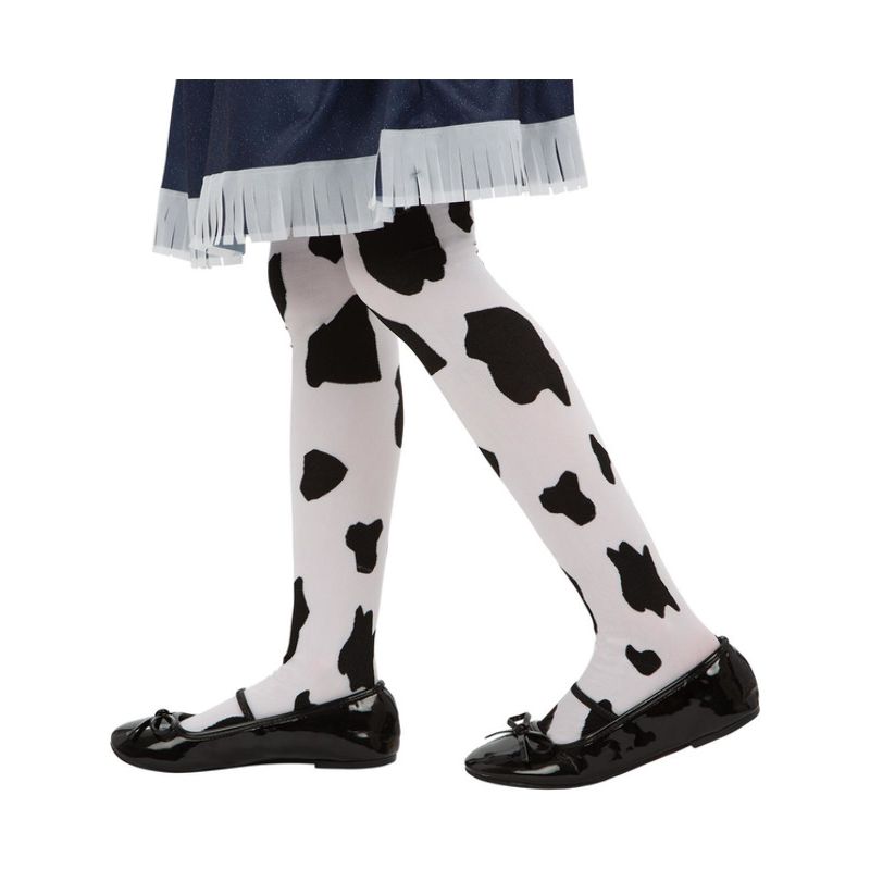 Costumes Australia Tights Cowgirl Cow Print Child_1