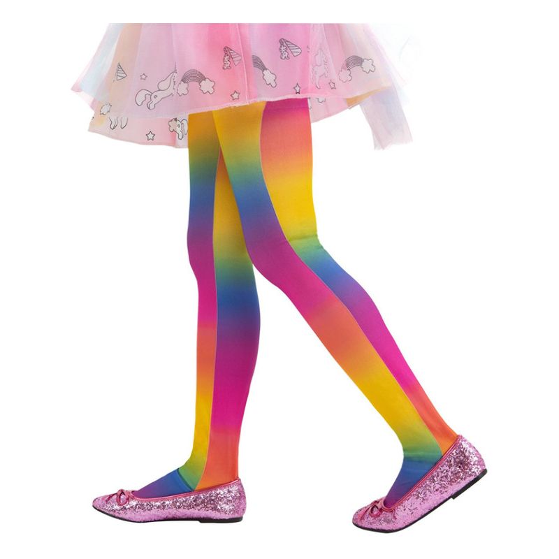 Costumes Australia Tights Rainbow Ombre Child_1