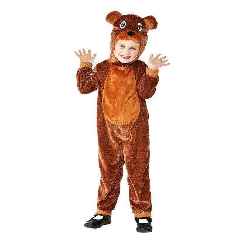 Costumes Australia Toddler Bear Costume Brown_1