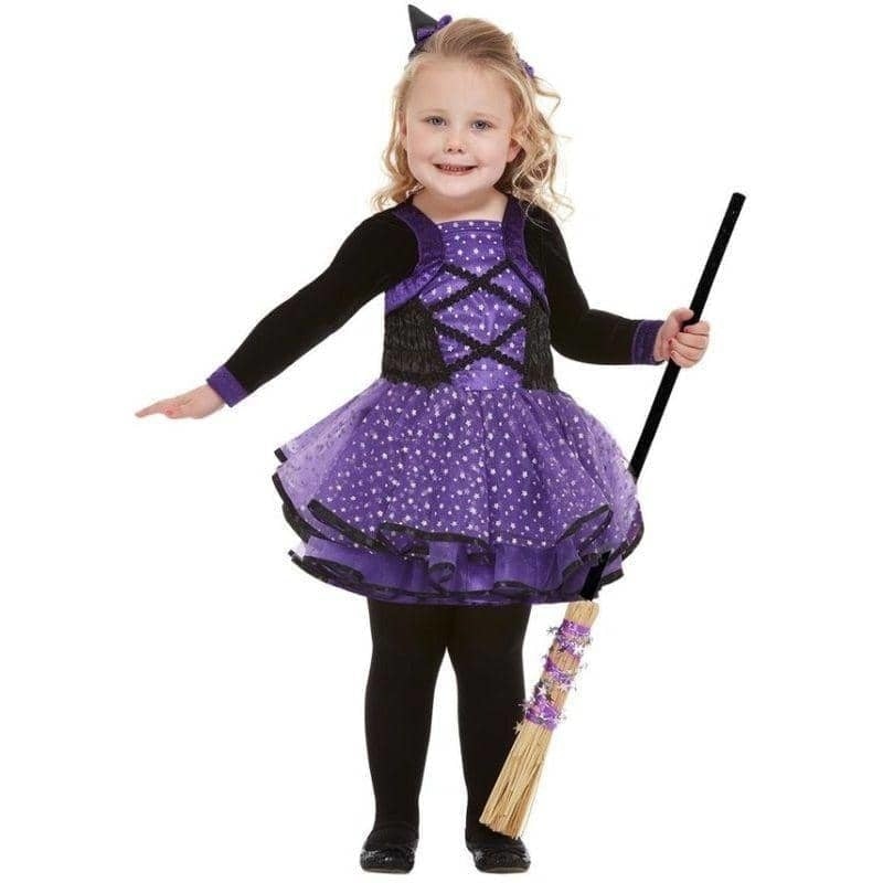 Costumes Australia Toddler Pretty Star Witch Costume Purple_1