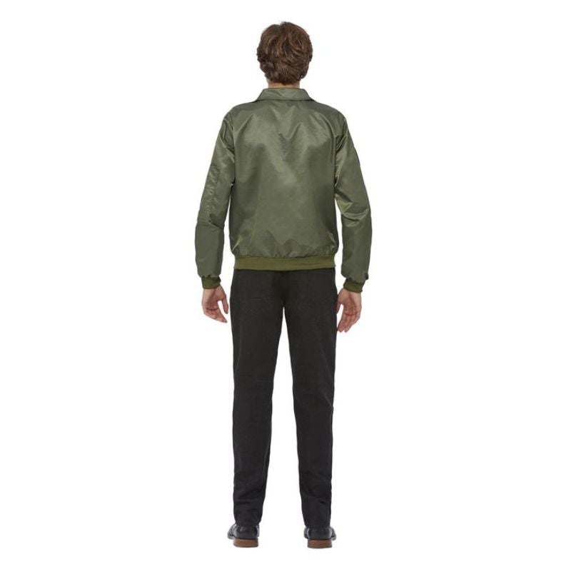 Costumes Australia Top Gun Maverick Bomber Jacket Green_2