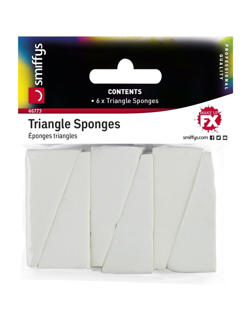 Costumes Australia Triangle Sponges Adult White_1