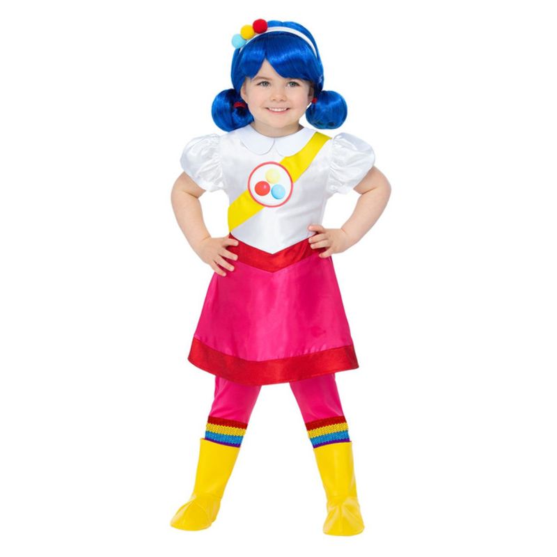 Costumes Australia True and The Rainbow Kingdom Costume Dress Child Yellow Blue Pink Red White_1