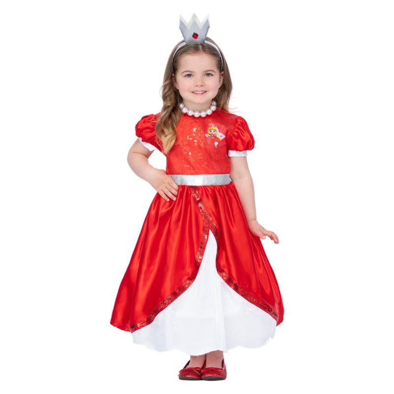 Costumes Australia True and The Rainbow Kingdom Grizelda Costume Child Red Silver White_1