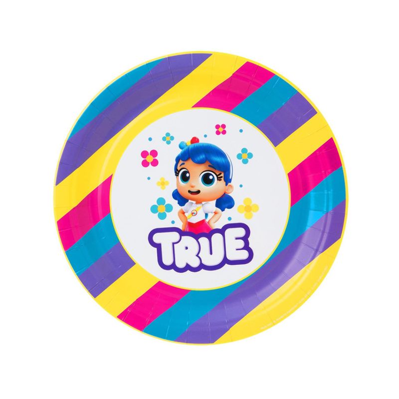 Costumes Australia True and The Rainbow Kingdom Tableware Party Plate Child Multi_1