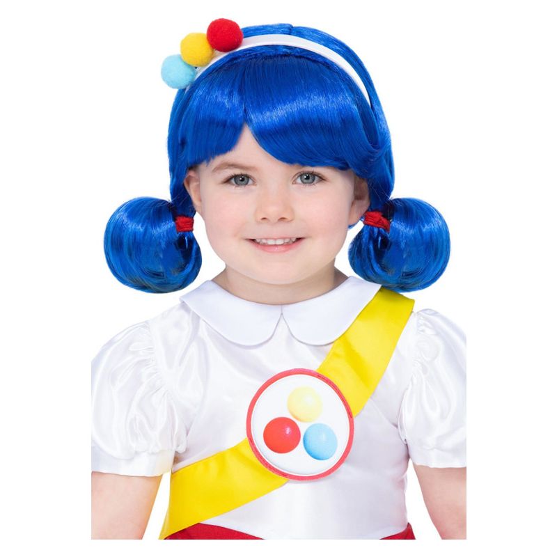 Costumes Australia True and The Rainbow Kingdom Wig Child Yellow Blue Red White_1