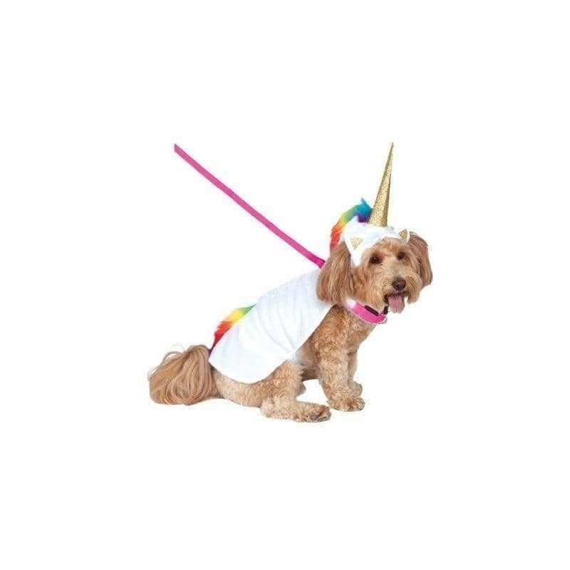 Costumes Australia Unicorn Cape With Hood and Lightup Collar Pet Costume_1