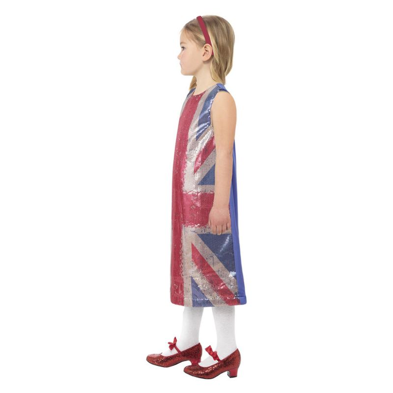 Costumes Australia Union Jack All That Glitters Dress Child Blue_3