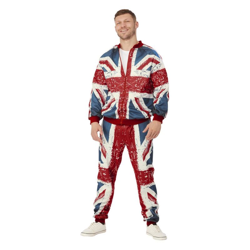 Costumes Australia Union Jack Leisure Suit Adult Blue_1