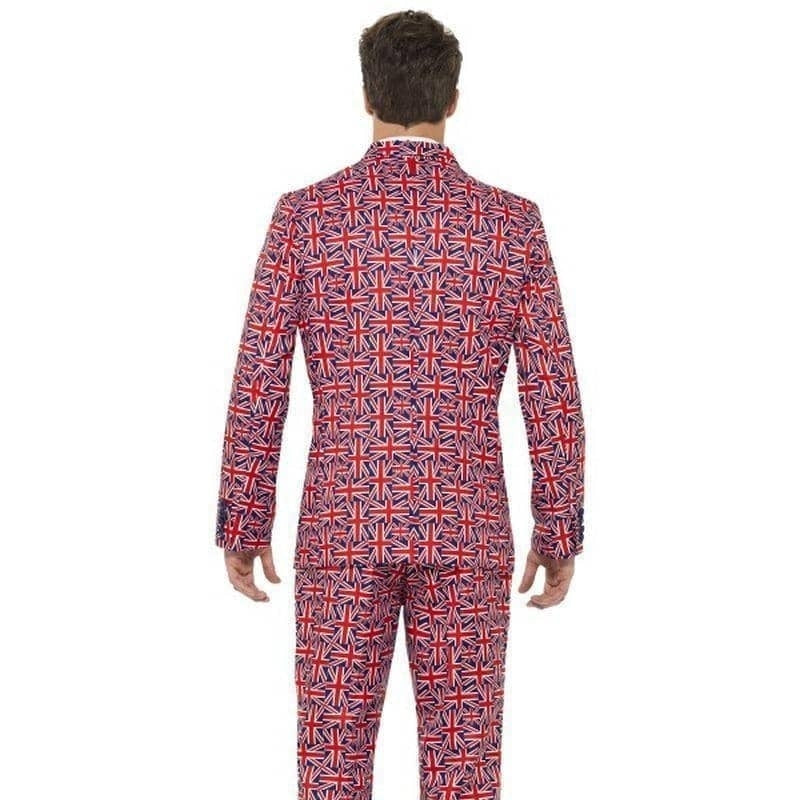 Costumes Australia Union Jack Suit Adult Red Blue Patriotic Costume_3