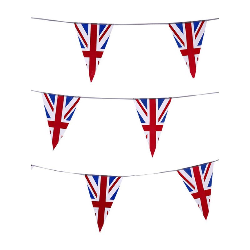 Costumes Australia Union Jack Triangle Bunting Plastic Adult_1