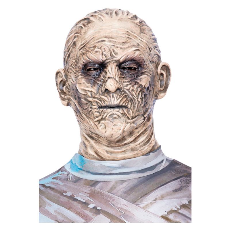 Costumes Australia Universal Monsters Mummy Latex Mask Adult Beige Brown_1