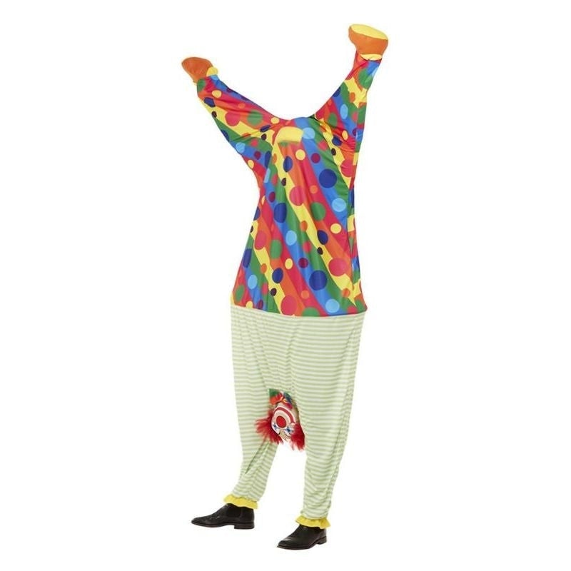 Costumes Australia Size Chart Upside Down Clown Costume Multicoloured