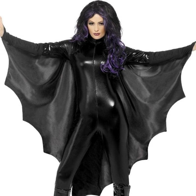 Costumes Australia Vampire Bat Wings Adult Black One Size_1