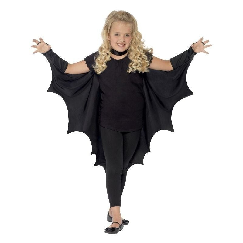 Costumes Australia Size Chart Vampire Bat Wings Kids Black