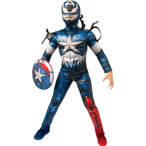 Costumes Australia Venomized Captain America Kids Costume_2