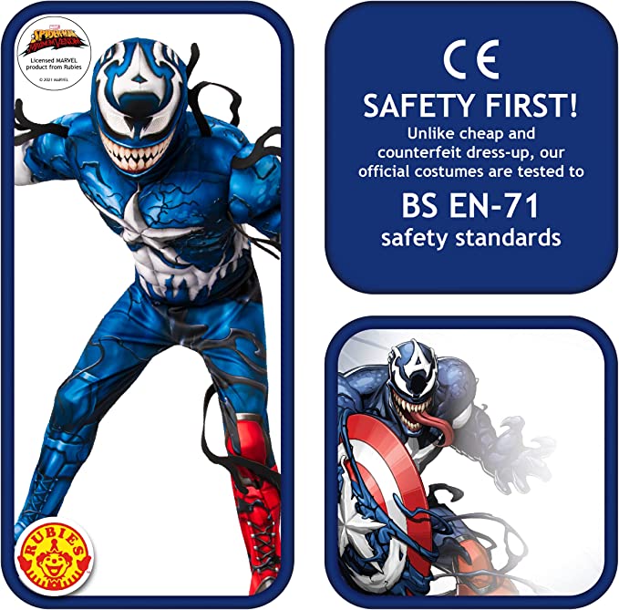 Costumes Australia Venomized Captain America Kids Costume_4