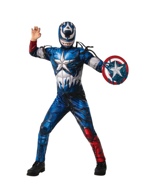 Costumes Australia Venomized Captain America Kids Costume_1