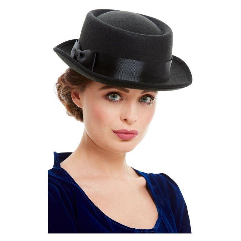 Costumes Australia Victorian Hat Black_1