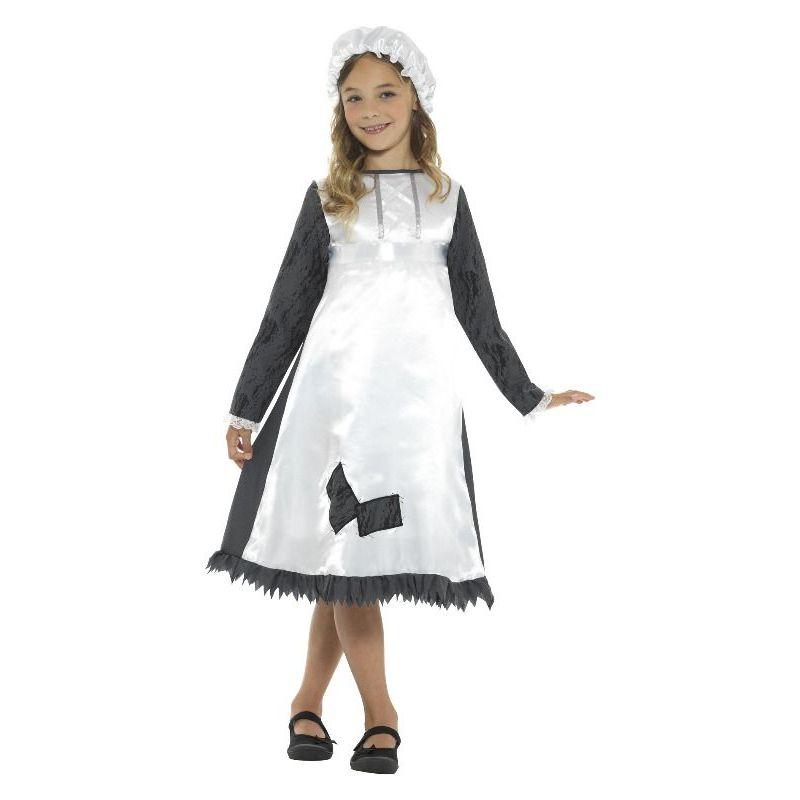 Costumes Australia Victorian Maid Costume Blue & White_1