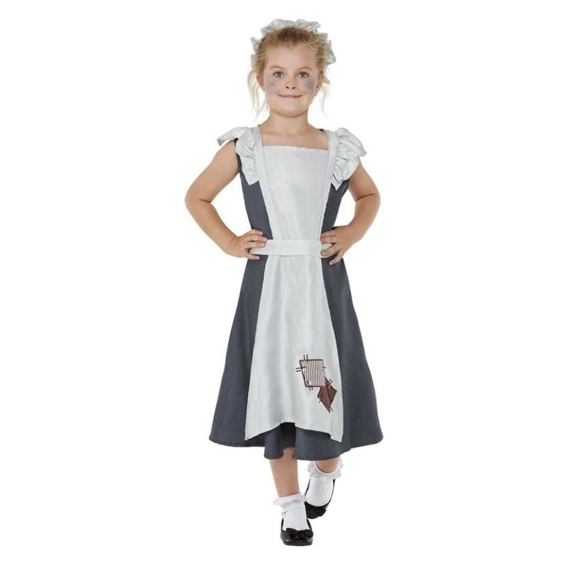 Costumes Australia Victorian Maid Costume Dark Grey_1