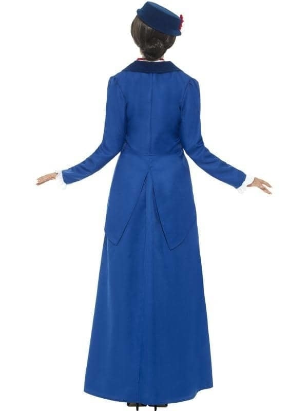 Costumes Australia Victorian Nanny Costume Adult Blue_2