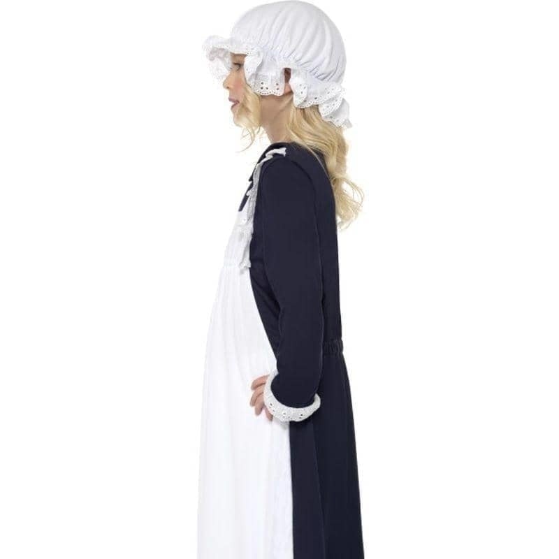 Costumes Australia Victorian Poor Girl Costume Kids White Blue_3