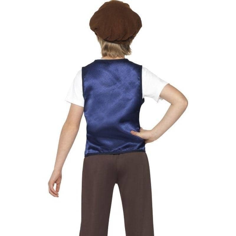 Costumes Australia Victorian Poor Peasant Boy Kit Kids Blue Brown_2