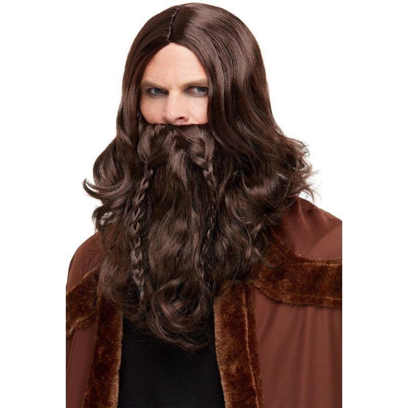 Costumes Australia Viking Barbarian Kit Adult Brown_1